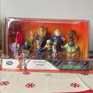 Disney Zootopia Character Figurine Set - Multicolor